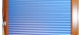 Niebieska plisa okienna  (rolety plisowane-najlepsze opinie wśród klientów)